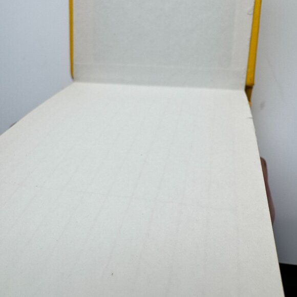 1971 Emson Vtg Yellow Address Book Snap Closure Carnation Floral Design Box Gift - Picture 9 of 12